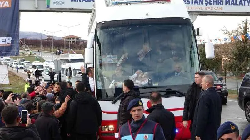 Cumhurbaşkanı Erdoğan’a Malatya’da yoğun ilgi