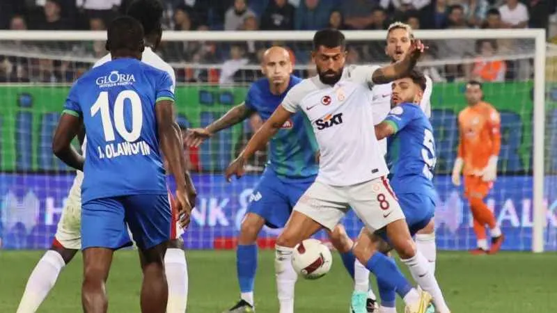 Galatasaray ile Çaykur Rizespor 44. randevuda