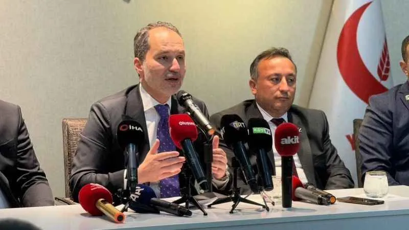 Fatih Erbakan: “Partimizin ayak sesleri tüm Türkiye’de çok güçlü bir şekilde duyuluyor”