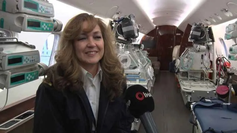 Gökyüzünde hayat kurtaran pilot Sinem Ulusoy