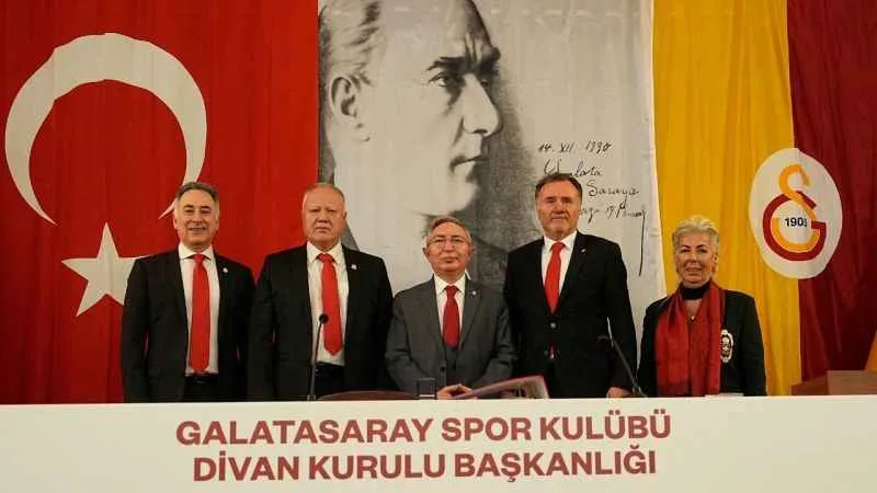 Galatasaray'da divan kurulu başkanlığına yeniden Aykutalp Derkan seçildi