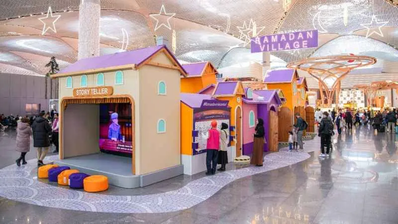 İstanbul Havalimanı'nda Ramazan ayı heyecanı