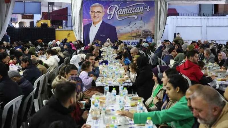 Binlerce vatandaş Eyüpsultan’da dev iftar sofrasında buluşacak