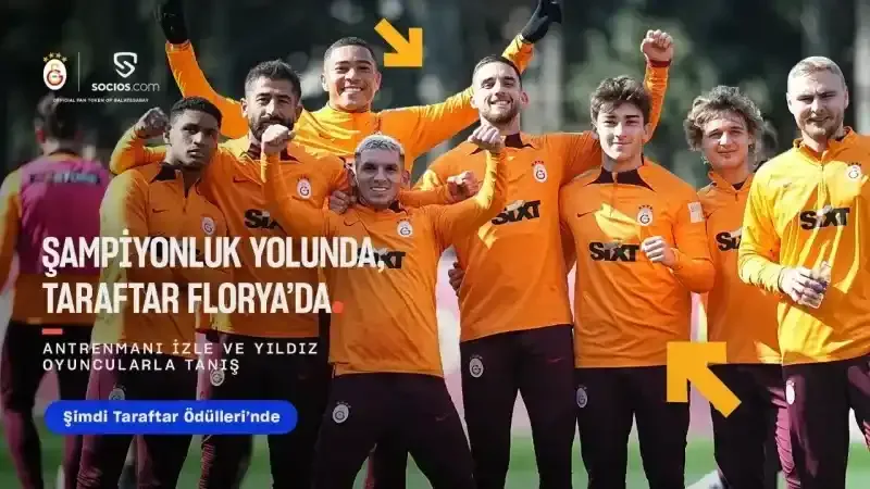 Şampiyonluk yolunda taraftar Florya'da