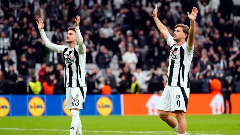  Beşiktaş, Avrupa Ligi’nde evinde ilk galibiyetini aldı