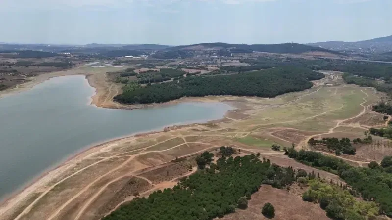 İstanbul’un barajlarındaki su seviyelerinde kritik düşüş yaşanıyor