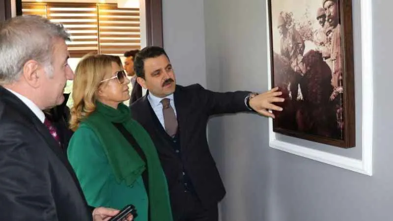 Tansu Çiller, Çanakkale Tarihi Alanı gezdi