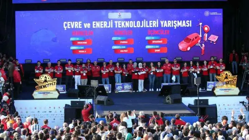 Teknofest 2023'te en çevreci projelere ödül