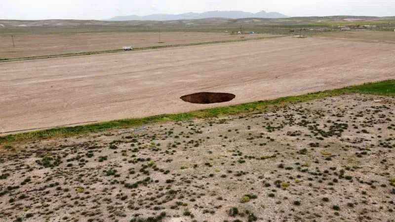 Karapınar’da yeni obruk meydana geldi