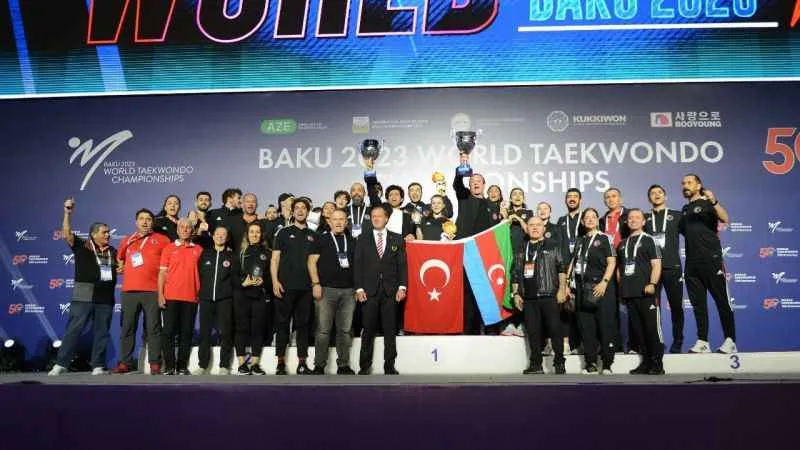 Tarihte bir ilk: Türkiye Kadın Tekvando Milli Takımı Dünya şampiyonu