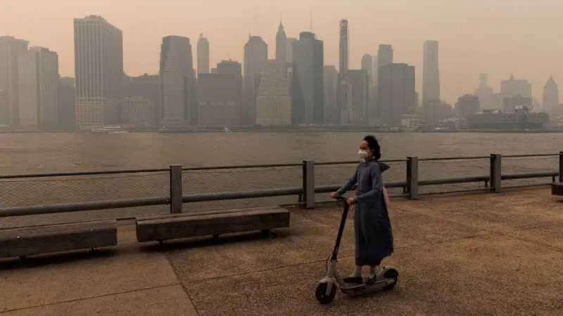 New York’ta hava kalitesi tehlike saçıyor