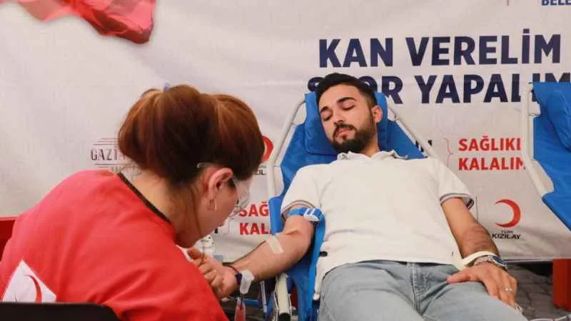 Gaziantep’te bir günde 5 bin 989 ünite kan bağışı