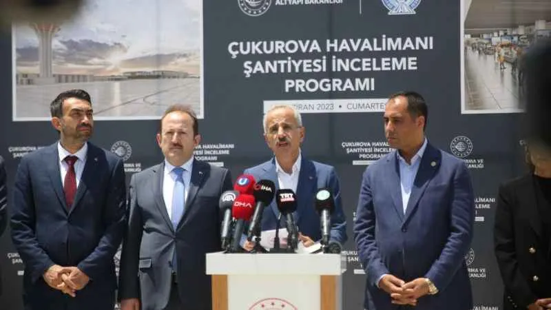 Çukurova Havalimanı yıl sonuna kadar açılacak