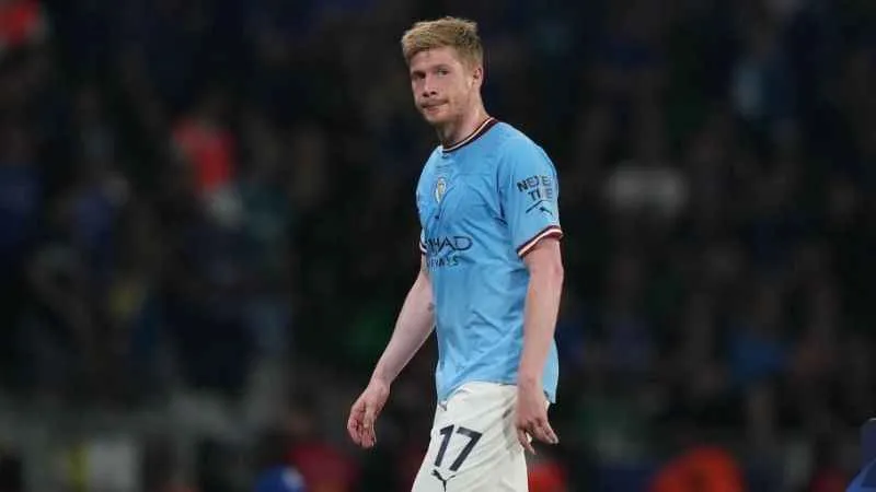 Kevin De Bruyne devam edemedi