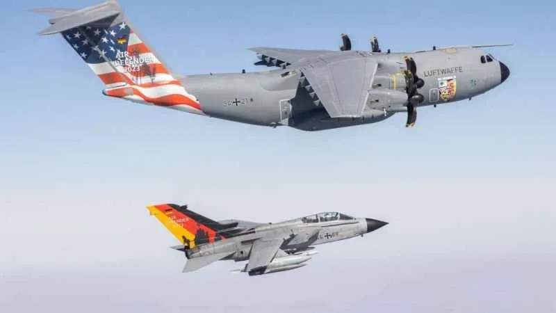 NATO tarihinin en büyük hava tatbikatı Air Defender 2023 başladı