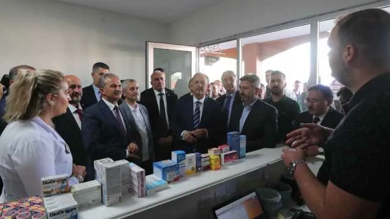 Bakan Özhaseki, Şahinbey çarşısını beğendi