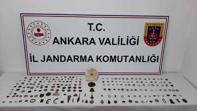 Başkentte 8 milyon lira değerinde tarihi eser ele geçirildi