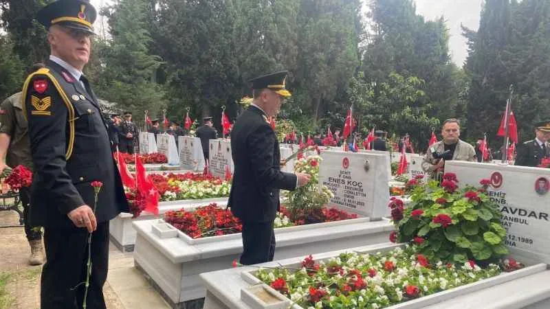Jandarma Teşkilatının 184. kuruluş yıl dönümünde şehitler anıldı
