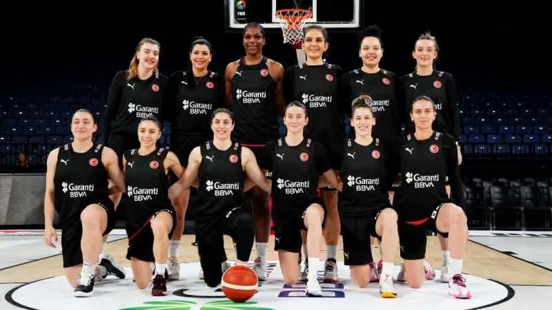A Milli Kadın Basketbol Takımı, şampiyonaya Sırbistan ile başlayacak