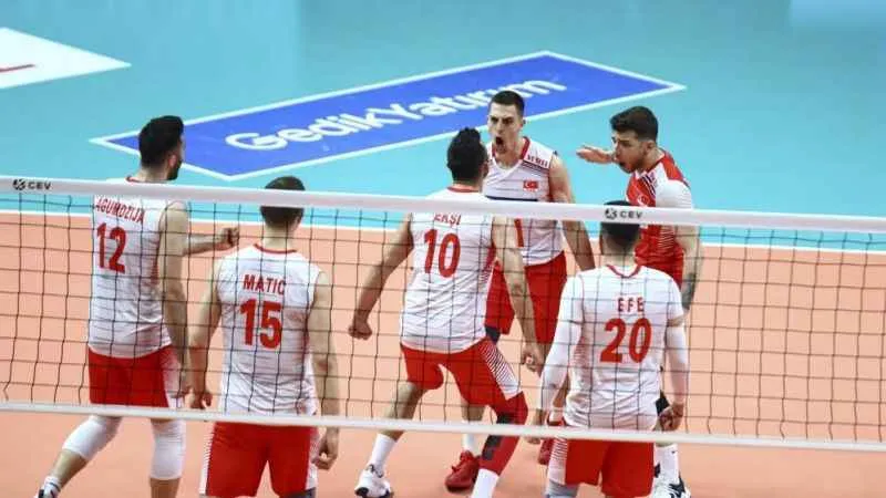 A Milli Erkek Voleybol Takımı finalde