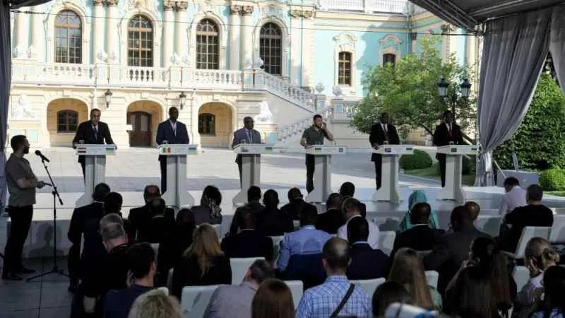 Zelenskiy Afrikalı liderlerle görüştü