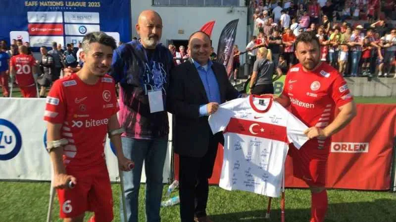 Ampute Futbol Uluslar A Ligi'nde Türkiye ikinci oldu