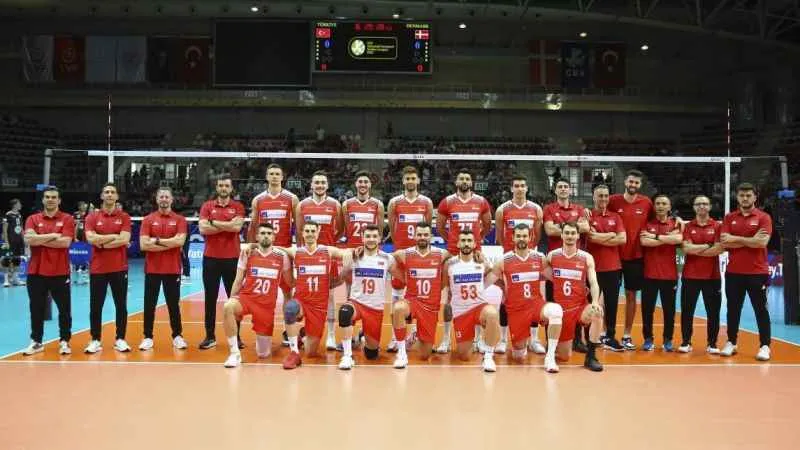 A Milli Erkek Voleybol Takımı’nın yarı finalde rakibi Çekya