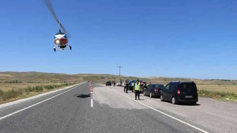 Bayram trafiğinin yoğun olduğu noktalar Cayrokopter’a emanet