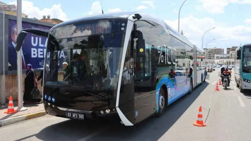 Şanlıurfa’da toplu taşıma bayramda ücretsiz
