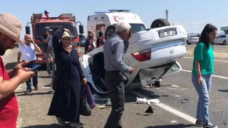 Diyarbakır’daki kazada 1 kişi hayatını kaybetti
