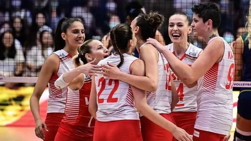 A Milli Kadın Voleybol Takımı Milletler Ligi’nde çeyrek finalde