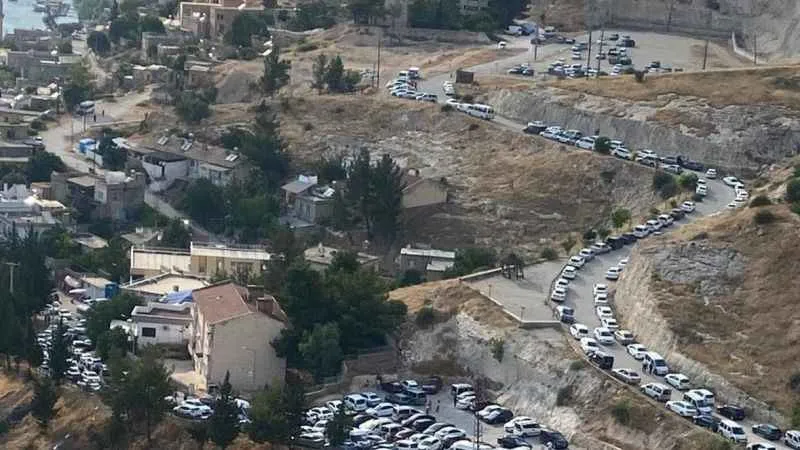 Halfeti’deki bayram yoğunluğu Bodrum'u aratmadı