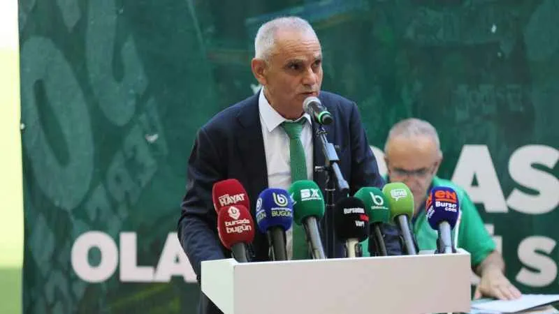 Bursaspor’un yeni başkanı Recep Günay oldu