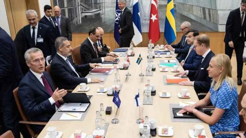 Türkiye, İsveç ve Finlandiya heyetleri Brüksel’de bir araya geldi