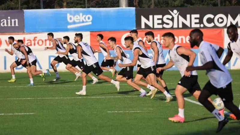 Beşiktaş kondisyon çalıştı
