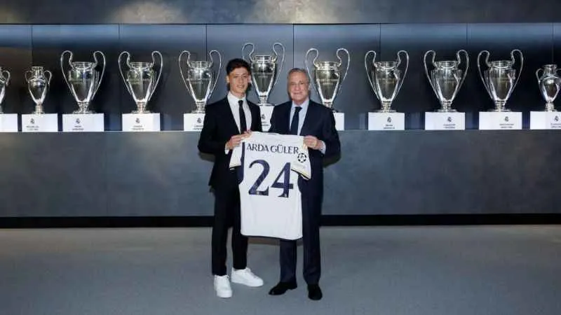 Arda Güler 24 numaralı formayı giyecek