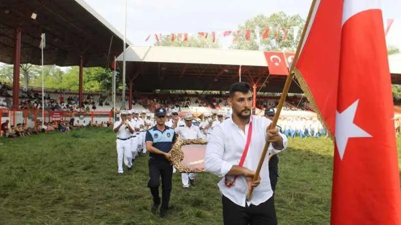 662. Tarihi Kırkpınar Yağlı Güreşleri'nin resmi açılış töreni yapıldı