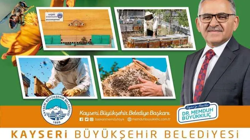 Başkan Büyükkılıç: “800 adet arılı kovan dağıtacağız”