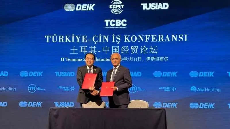 Türkiye-Çin İş Konferansı'nda ikili ticaret masaya yatırıldı