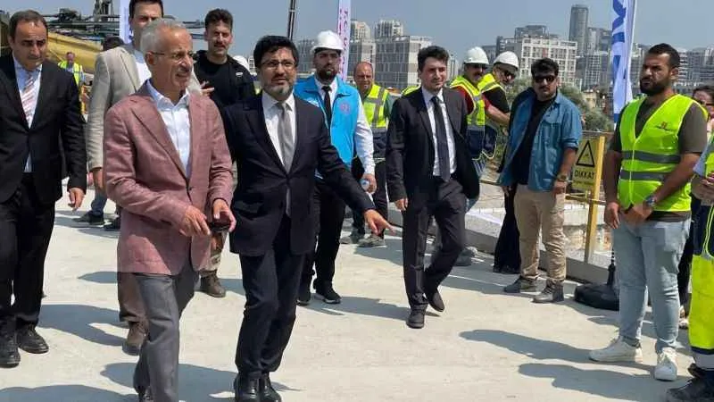 Halkalı-Ispartakule hızlı tren tünel açma çalışmaları düzenlenen törenle başlatıldı