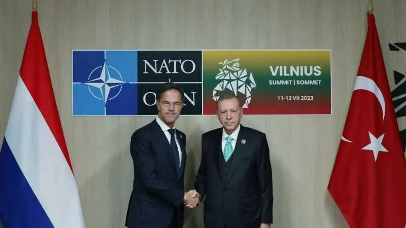 Cumhurbaşkanı Erdoğan, Hollanda Başbakanı Rutte ile görüştü