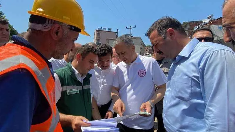 Bakan Ali Yerlikaya selin vurduğu Zonguldak'ta