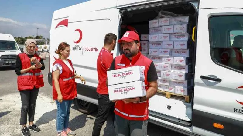 Kızılay 50 bin kilogram kurban payını depremzedelere ulaştırıyor
