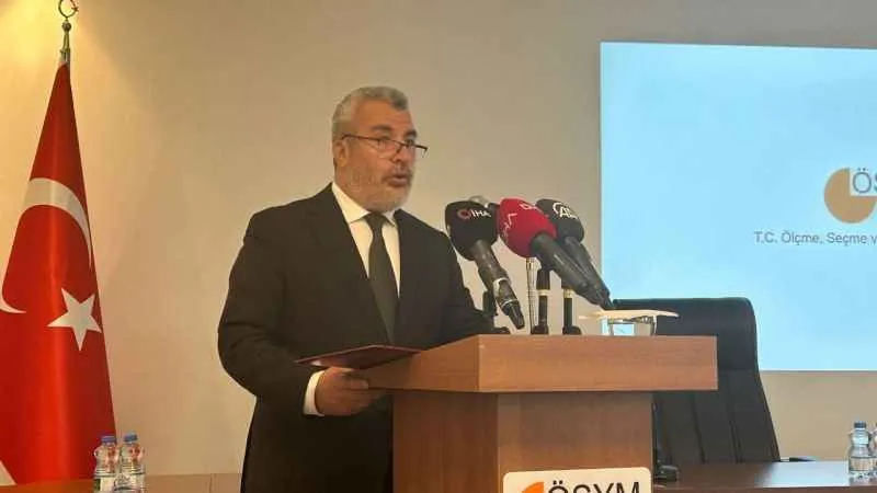 ÖSYM Başkanı Ersoy: "ÖSYM, adaletin tesis edildiği yerdir"