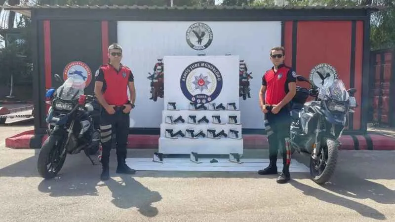Adana’da iki haftada cephanelik gibi silah ele geçirildi
