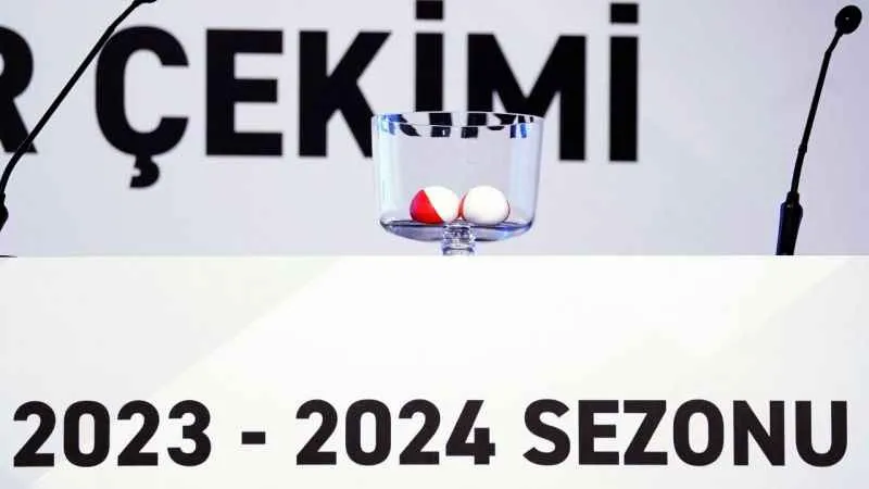 Trendyol Süper Lig 2023-2024 sezonu fikstürü çekildi