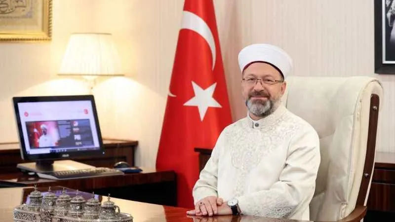 Diyanet İşleri Başkanı Erbaş’tan hicri yeni yıl mesajı