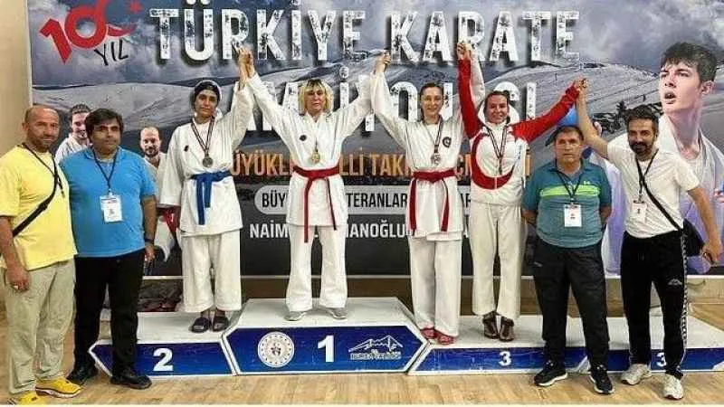 Tunceli’nin ilk kadın karate şampiyonu, 20 yıl sonra yeniden Türkiye şampiyonu
