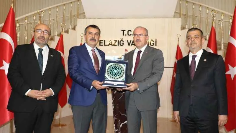Milli Eğitim Bakanı Tekin Elazığ’da