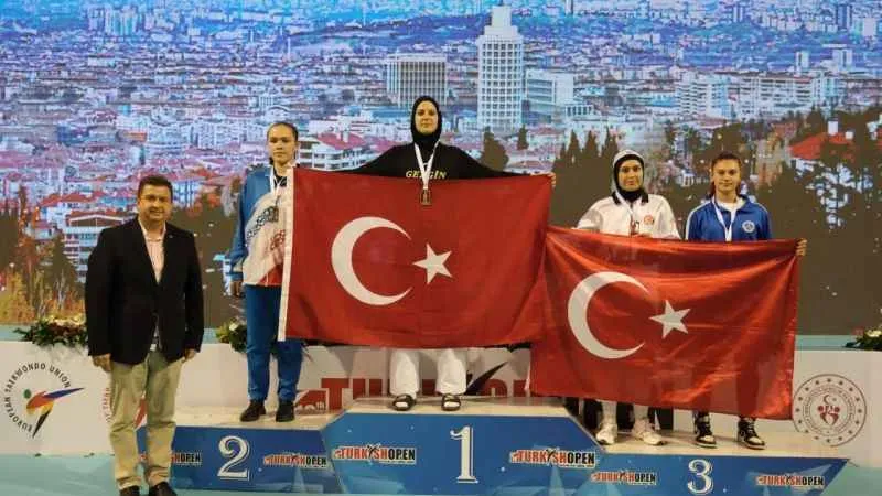 10. Uluslararası Türkiye Taekwondo Turnuvası’nda Milli Takım seçmesine ismini yazdırdı